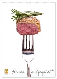 Vorderes Coverbild Essen aufgegabelt (Wandkalender 2026 DIN A2 hoch), CALVENDO Monatskalender