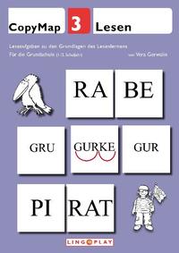 Vorderes Coverbild CopyMap 3: Leseaufgaben zu den Grundlagen des Lesenlernens