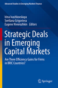 Vorderes Coverbild Strategic Deals in Emerging Capital Markets