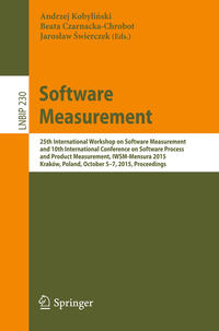 Vorderes Coverbild Software Measurement