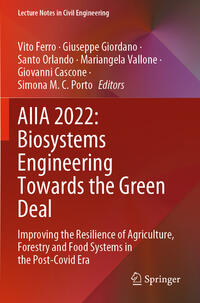 Vorderes Coverbild AIIA 2022: Biosystems Engineering Towards the Green Deal