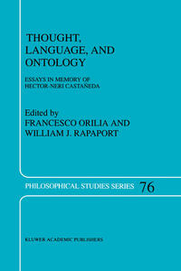 Vorderes Coverbild Thought, Language, and Ontology
