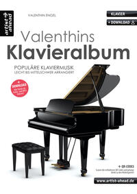 Vorderes Coverbild Valenthins Klavieralbum