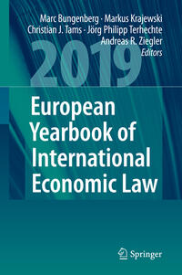 Vorderes Coverbild European Yearbook of International Economic Law 2019
