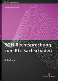 Vorderes Coverbild BGH-Rechtsprechung zum Kfz-Sachschaden