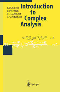 Vorderes Coverbild Introduction to Complex Analysis