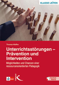 Vorderes Coverbild Unterrichtsstörungen – Prävention und Intervention