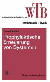 Vorderes Coverbild Prophylaktische Erneuerung von Systemen