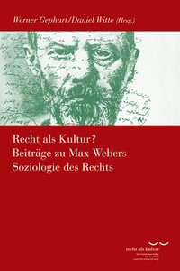 Vorderes Coverbild Recht als Kultur? Beiträge zu Max Webers Soziologie des Rechts