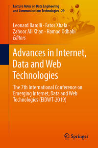 Vorderes Coverbild Advances in Internet, Data and Web Technologies