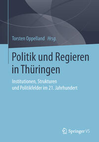 Vorderes Coverbild Politik und Regieren in Thüringen