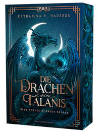 Vorderes Coverbild Die Drachen von Talanis 1 (Blue Scales & Green Scales)