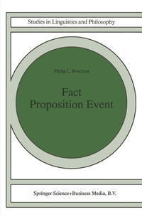 Vorderes Coverbild Fact Proposition Event