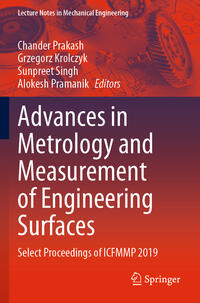 Vorderes Coverbild Advances in Metrology and Measurement of Engineering Surfaces