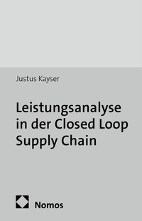 Vorderes Coverbild Leistungsanalyse in der Closed Loop Supply Chain