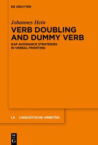 Vorderes Coverbild Verb Doubling and Dummy Verb