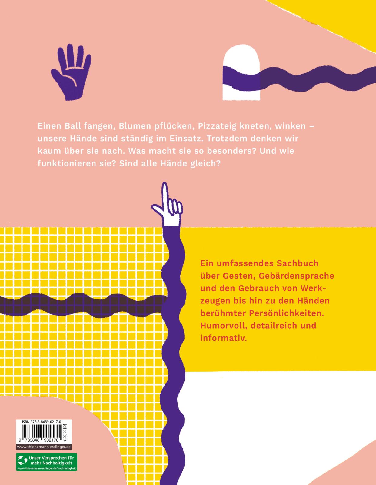 Rückseitencover Alles über die Hand