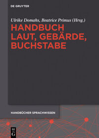 Vorderes Coverbild Handbuch Laut, Gebärde, Buchstabe