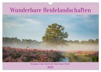 Vorderes Coverbild Wunderbare Heidelandschaften (Wandkalender 2025 DIN A3 quer), CALVENDO Monatskalender