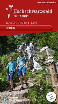 Vorderes Coverbild Hochtouren Wanderkarte Todtnau
