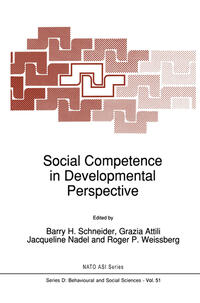 Vorderes Coverbild Social Competence in Developmental Perspective