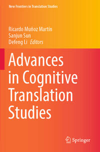 Vorderes Coverbild Advances in Cognitive Translation Studies