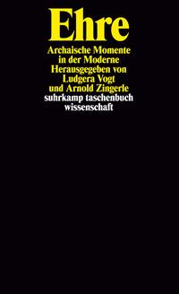 Vorderes Coverbild Ehre