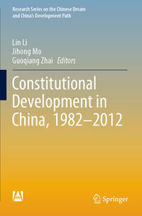 Vorderes Coverbild Constitutional Development in China, 1982-2012