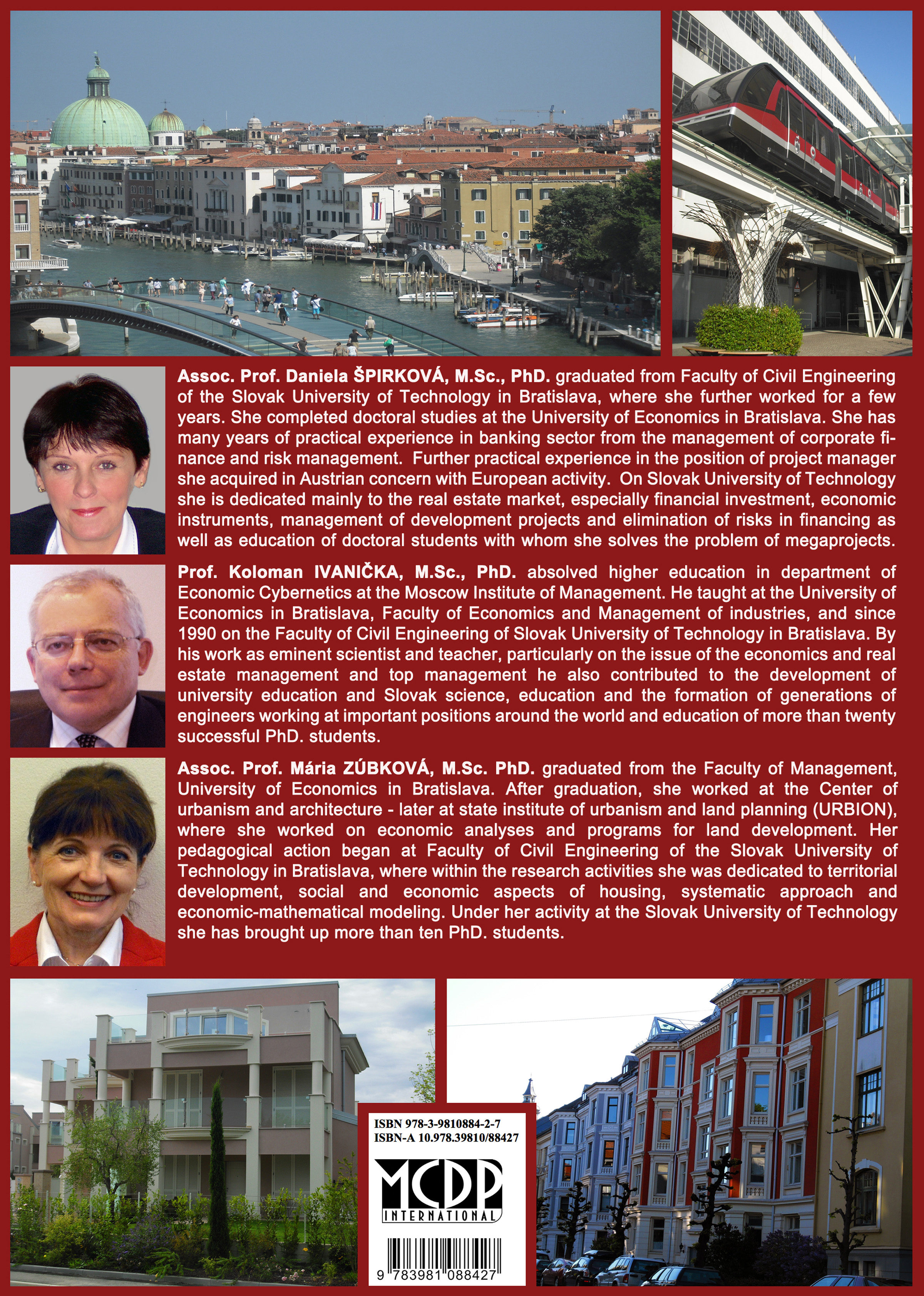 Rückseitencover Economic Aspects Of Sustainable Development Of Built Environment In Europe