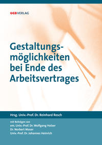 Vorderes Coverbild Gestaltungsmöglichkeiten bei Ende des Arbeitsvertrages