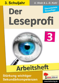 Vorderes Coverbild Der Leseprofi / Arbeitsheft - Fit durch Lesetraining / Klasse 3