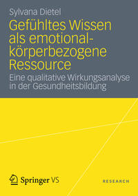 Vorderes Coverbild Gefühltes Wissen als emotional-körperbezogene Ressource