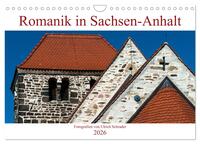Vorderes Coverbild Romanik in Sachsen-Anhalt (Wandkalender 2026 DIN A4 quer), CALVENDO Monatskalender