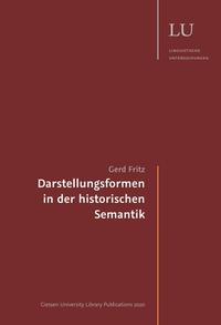 Vorderes Coverbild Darstellungsformen in der historischen Semantik