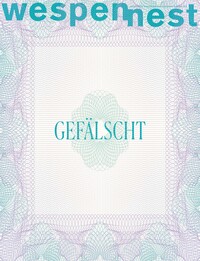 Vorderes Coverbild wespennest - zeitschrift für brauchbare texte und bilder