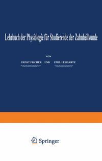Vorderes Coverbild Lehrbuch der Physiologie für Studierende der Zahnheilkunde