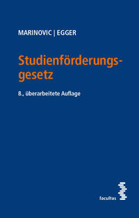 Vorderes Coverbild Studienförderungsgesetz