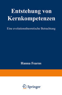 Vorderes Coverbild Entstehung von Kernkompetenzen