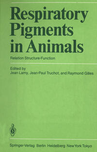 Vorderes Coverbild Respiratory Pigments in Animals