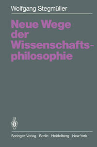 Vorderes Coverbild Neue Wege der Wissenschaftsphilosophie