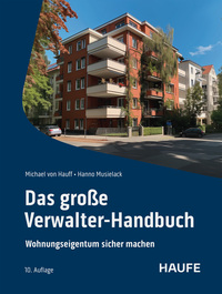 Vorderes Coverbild Das große Verwalter-Handbuch