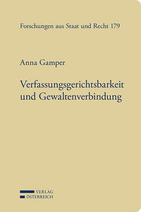 Vorderes Coverbild Verfassungsgerichtsbarkeit und Gewaltenverbindung