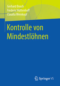 Vorderes Coverbild Kontrolle von Mindestlöhnen