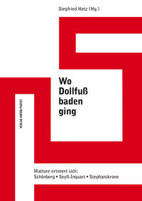 Vorderes Coverbild Wo Dollfuß baden ging