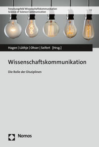 Vorderes Coverbild Wissenschaftskommunikation
