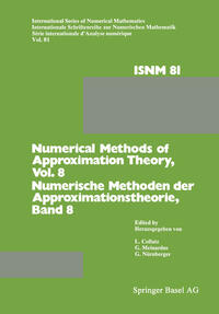 Vorderes Coverbild Numerical Methods of Approximation Theory/Numerische Methoden der Approximationstheorie