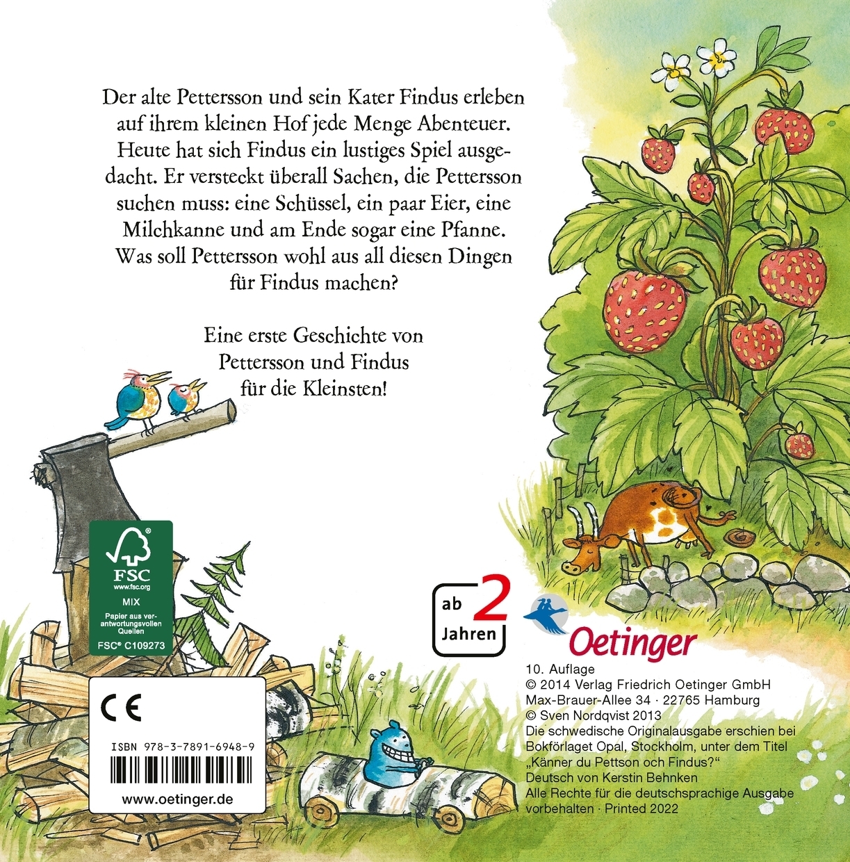 Rückseitencover Kennst du Pettersson und Findus?