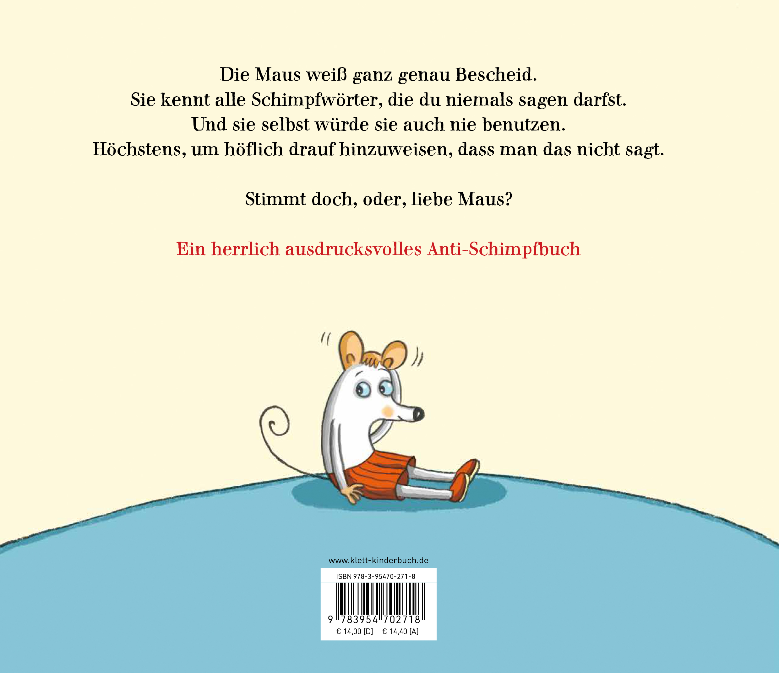 Rückseitencover Scheiße sagt man nicht!