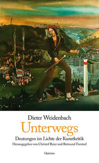 Vorderes Coverbild Dieter Weidenbach. Unterwegs