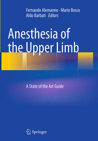 Vorderes Coverbild Anesthesia of the Upper Limb